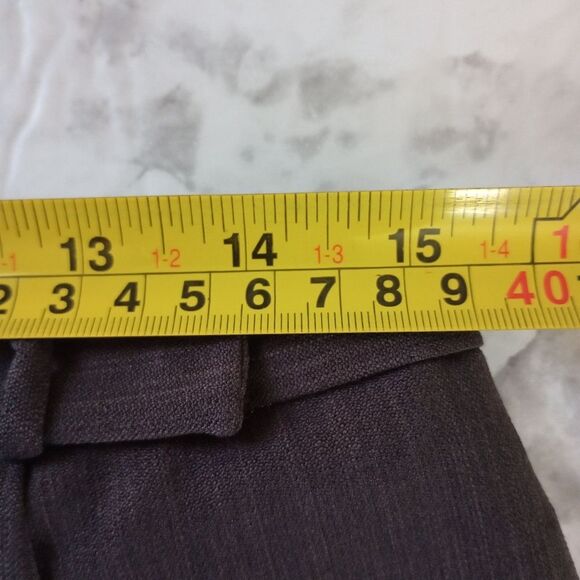 Laura Scott Brown Trouser Work Dress Pants Size 14 - Picture 5 of 6